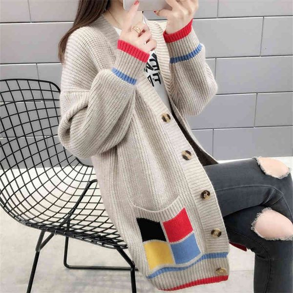 casual dresses ladies'cardigan of autumn and winter, korean fashion knitted sweater with flashlight sleeves, loose colour women's, Black;gray
casual dresses ladies'cardigan of autumn and winter, korean fashion knitted sweater with flashlight sleeves, loose colour women's, Black;gray