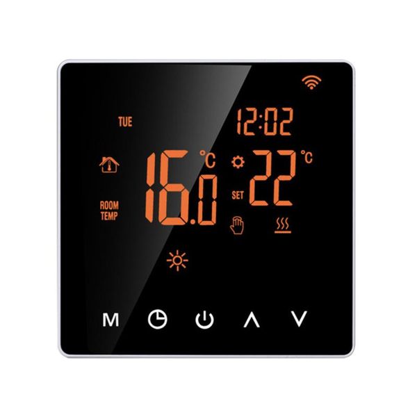 smart home control office flame retardant pc thermostat electric heating programmable lcd display temperature controller touch screen
smart home control office flame retardant pc thermostat electric heating programmable lcd display temperature controller touch screen