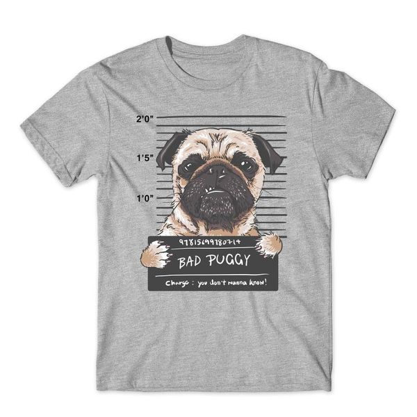 men's t-shirts bad puggy t-shirt funny,amazing multi logos gift tee top, White;black
men's t-shirts bad puggy t-shirt funny,amazing multi logos gift tee top, White;black