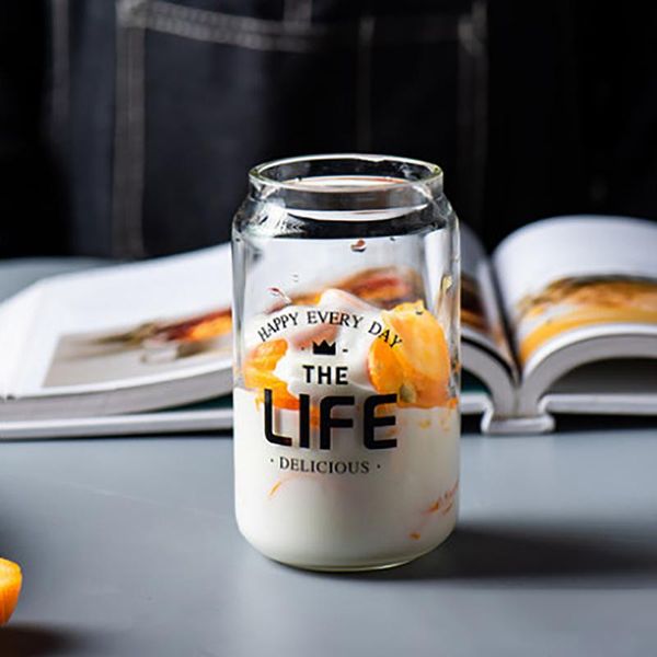 wine glasses 380ml transparent glass breakfast cup coffee tea milk yogurt mug creative letters printed heat-resistant coke can drinkware
wine glasses 380ml transparent glass breakfast cup coffee tea milk yogurt mug creative letters printed heat-resistant coke can drinkware