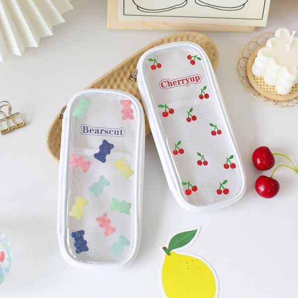 pencil bags cute bear case large capacity box kawaii cherry daisy pencilcase korean stationery school supplies girl for gift
pencil bags cute bear case large capacity box kawaii cherry daisy pencilcase korean stationery school supplies girl for gift