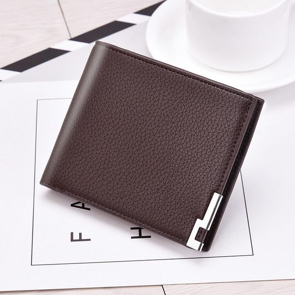 wallets wallet men's short iron edge korean style young men horizontal trendy card holder dollar handbag, Red;black
wallets wallet men's short iron edge korean style young men horizontal trendy card holder dollar handbag, Red;black
