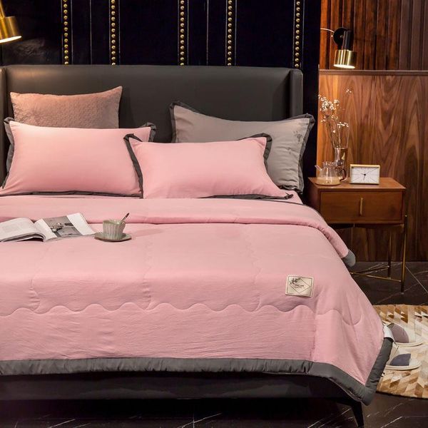 comforters & sets washed cotton air conditioning quilt washable cool in single double summer thin models comfortable soft breathable 4pcs
comforters & sets washed cotton air conditioning quilt washable cool in single double summer thin models comfortable soft breathable 4pcs