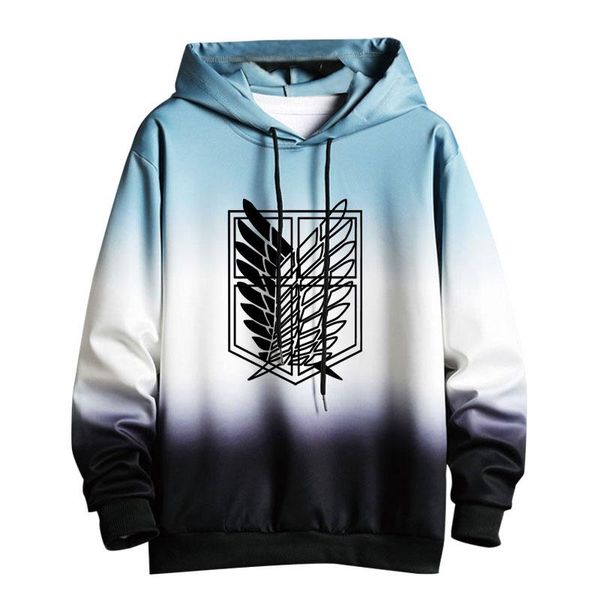 men's hoodies & sweatshirts harajuku anime attack on titan 3d printed hooded sweatshirt men women fashion streetwear pullover hoodie, Black
men's hoodies & sweatshirts harajuku anime attack on titan 3d printed hooded sweatshirt men women fashion streetwear pullover hoodie, Black