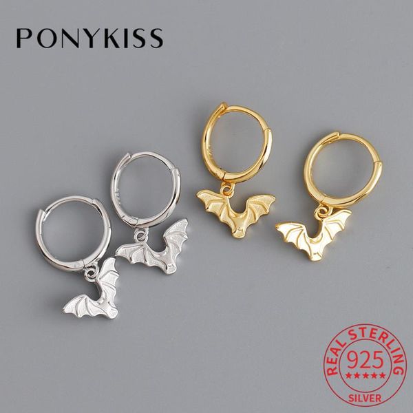 hoop & huggie ponykiss trendy s925 sterling silver bat animals earrings for women party delicate accessory minimlist fine jewelry, Golden;silver
hoop & huggie ponykiss trendy s925 sterling silver bat animals earrings for women party delicate accessory minimlist fine jewelry, Golden;silver