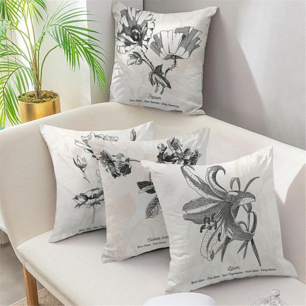 cushion/decorative pillow white throw pillowcase home decoration sketches grey plating flowers print case for living room sofa chairs cushio
cushion/decorative pillow white throw pillowcase home decoration sketches grey plating flowers print case for living room sofa chairs cushio