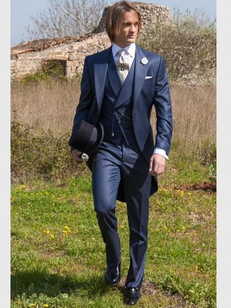 blue morning business suits groom tuxedos men's wedding prom party dress custom made (jacket+pants+vest+tie) no:052 & blazers, White;black
blue morning business suits groom tuxedos men's wedding prom party dress custom made (jacket+pants+vest+tie) no:052 & blazers, White;black