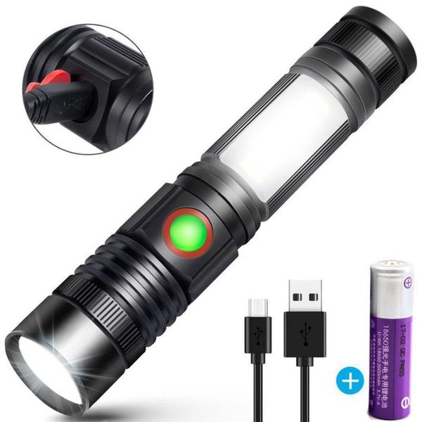 zoom led usb rechargeable 18650 battery powerful t6 torch side cob light design worklight camp lantern lamp flashlights torches
zoom led usb rechargeable 18650 battery powerful t6 torch side cob light design worklight camp lantern lamp flashlights torches