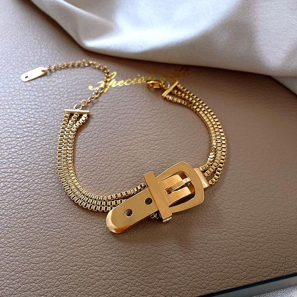 stainless steel bracelet for women belt hand simple multilayer trendy jewelry wholesale link, chain, Black
stainless steel bracelet for women belt hand simple multilayer trendy jewelry wholesale link, chain, Black