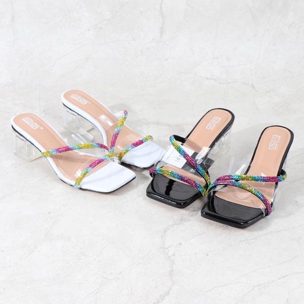 sandals km-roya luxury clear women slipper transparent summer sandal crystal high heel rhinestone flip flop elegant slides, Black
sandals km-roya luxury clear women slipper transparent summer sandal crystal high heel rhinestone flip flop elegant slides, Black