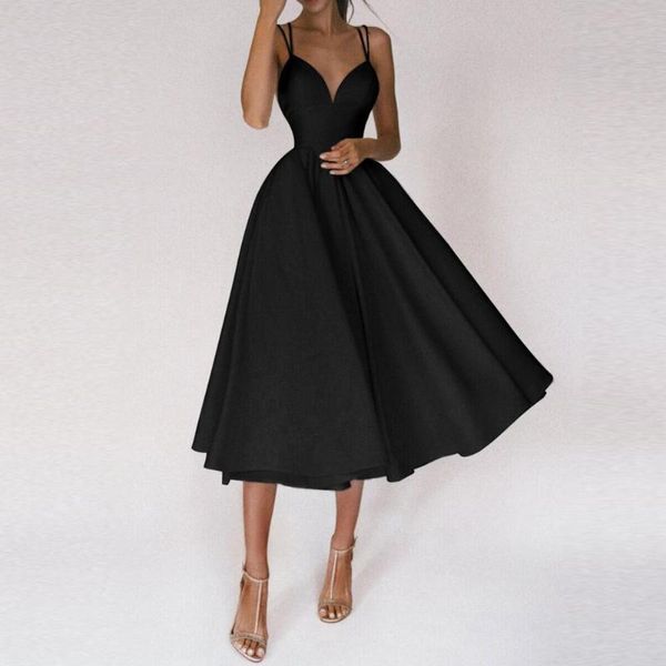 casual dresses female formal dress deep v neck slim spaghetti strap off shoulder large hem women elegant midi vestidos wedding, Black;gray
casual dresses female formal dress deep v neck slim spaghetti strap off shoulder large hem women elegant midi vestidos wedding, Black;gray