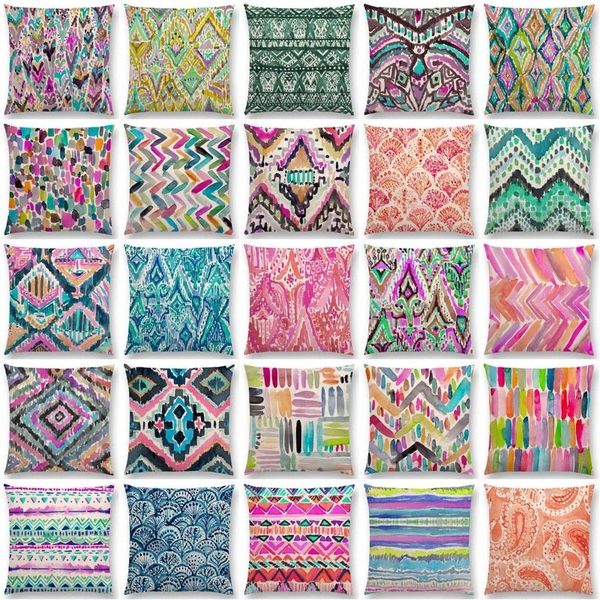 cushion/decorative pillow double print watercolor candy chevron waves cushion cover coral camo stripe paisley geometry pattern moroccan
cushion/decorative pillow double print watercolor candy chevron waves cushion cover coral camo stripe paisley geometry pattern moroccan