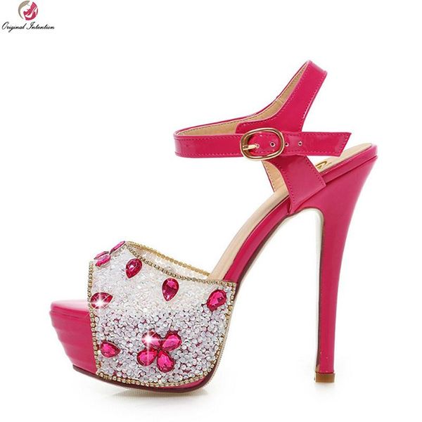 original intention women sandals fashion rhinestone thin heels beautiful red blue white beige shoes woman us size 4-8.5, Black
original intention women sandals fashion rhinestone thin heels beautiful red blue white beige shoes woman us size 4-8.5, Black