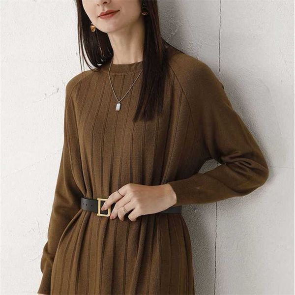 autumn winter o-neck long straight sweater dres casual oversize sweater es maix thick batwing sleeve 211119, Black;gray
autumn winter o-neck long straight sweater dres casual oversize sweater es maix thick batwing sleeve 211119, Black;gray