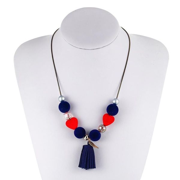 pendant necklaces flocking ball tassel necklace for women fashion round bead snake chain choker jewelry charms party accessories gift, Silver
pendant necklaces flocking ball tassel necklace for women fashion round bead snake chain choker jewelry charms party accessories gift, Silver