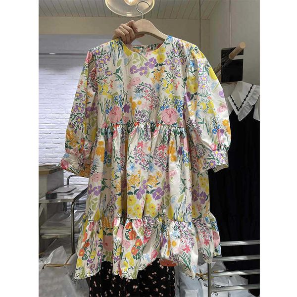 vanovich korean style women's dress summer sweet wild cotton ladies round neck fashion women clothing 210615, Black;gray
vanovich korean style women's dress summer sweet wild cotton ladies round neck fashion women clothing 210615, Black;gray