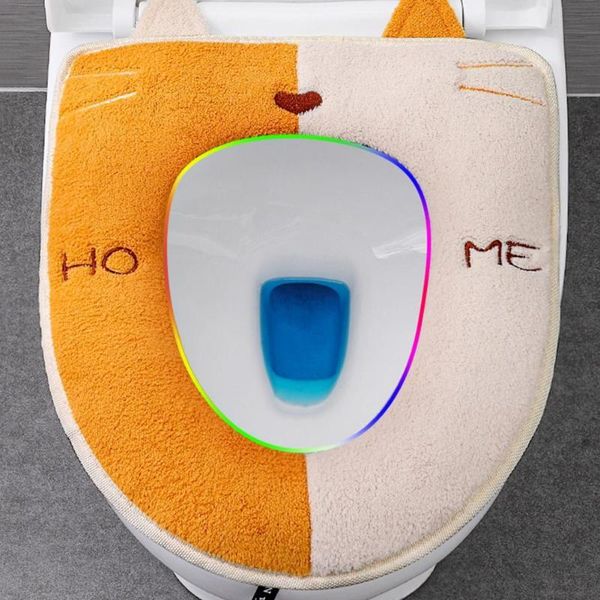 toilet seat covers flannel closestool mat super lovely cartoon cat pattern print pad home bathroom products
toilet seat covers flannel closestool mat super lovely cartoon cat pattern print pad home bathroom products