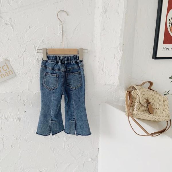 3 4 5 6 y toddler girl jeans fashion korean flare pants for autumn child wave point casual girls, Blue
3 4 5 6 y toddler girl jeans fashion korean flare pants for autumn child wave point casual girls, Blue