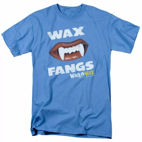 Dubble Bubble Wax Fangs T Shirt Mens Licensed Wax Candy Wack O Wax Carolina Blue, White;black
Dubble Bubble Wax Fangs T Shirt Mens Licensed Wax Candy Wack O Wax Carolina Blue, White;black