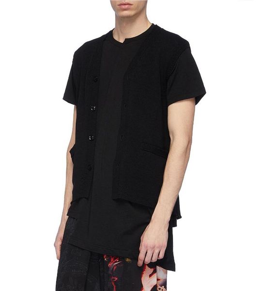 men's t-shirts clothing men hair stylist street deconstruction asymmetric medium length t-shirt bottoming shirt plus size costumes, White;black
men's t-shirts clothing men hair stylist street deconstruction asymmetric medium length t-shirt bottoming shirt plus size costumes, White;black