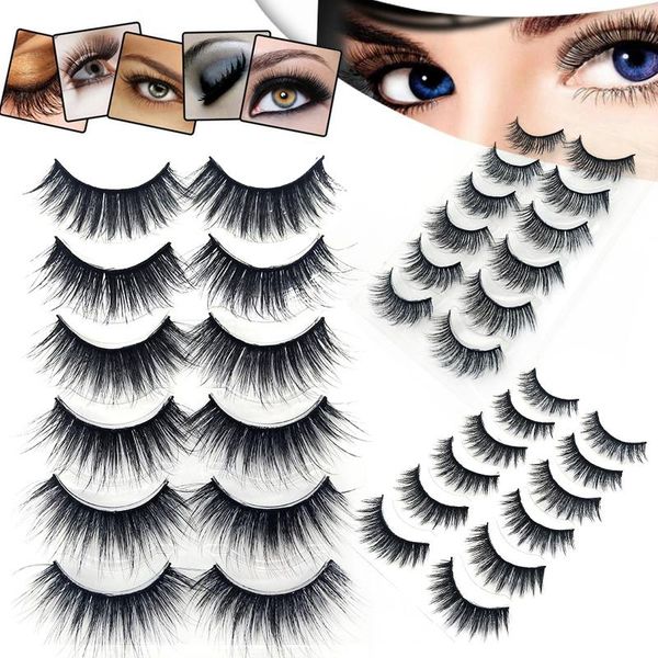false eyelashes 6 pair of reusable eyelash stickers waterproof and long lasting self-adhesive gift for women girlfriend fre-drop
false eyelashes 6 pair of reusable eyelash stickers waterproof and long lasting self-adhesive gift for women girlfriend fre-drop