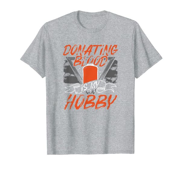 donating blood is my hobby funny gift t-shirt, White;black
donating blood is my hobby funny gift t-shirt, White;black