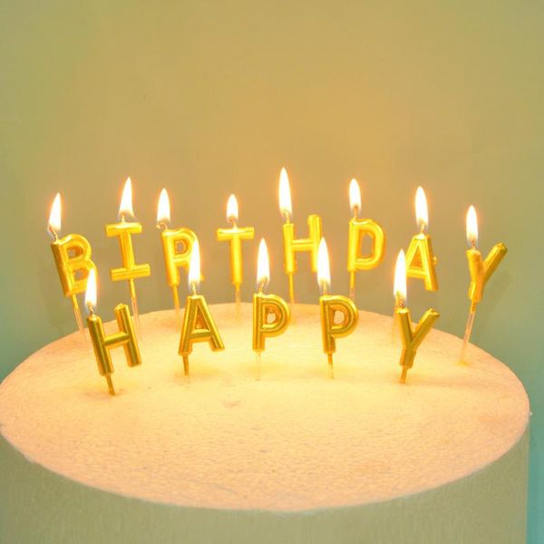 other festive & party supplies birthday cake happy golden letter candle gilded decoration wholesale
other festive & party supplies birthday cake happy golden letter candle gilded decoration wholesale
