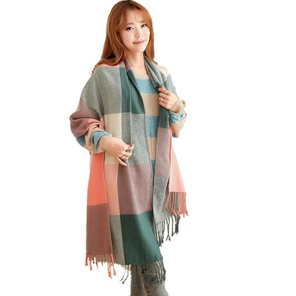 scarves cashmere design lady winter plaid women scarf warm solid color men pashmina shawl with tassel fashion neckchi, Blue;gray
scarves cashmere design lady winter plaid women scarf warm solid color men pashmina shawl with tassel fashion neckchi, Blue;gray