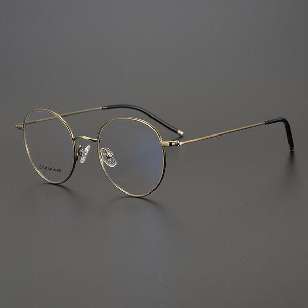 fashion sunglasses frames brand designertitanium glasses frame men korean eyeglasses women retro round spectacles eyewear, Black
fashion sunglasses frames brand designertitanium glasses frame men korean eyeglasses women retro round spectacles eyewear, Black