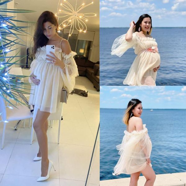 party dresses pink tulle off shoulder pography evening gowns arabic pregnant women prom, White;black
party dresses pink tulle off shoulder pography evening gowns arabic pregnant women prom, White;black