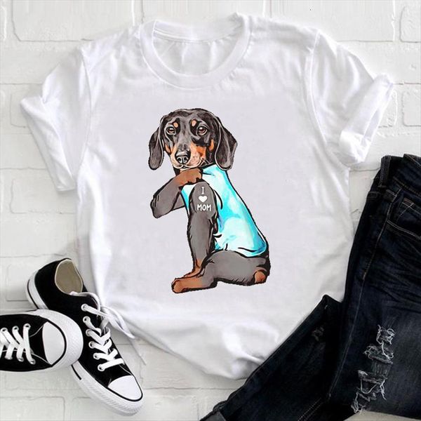 cute dog mom trend womens kawaii clothing cartoon animal 90s clothes ladies graphic print tee female t shirt, White
cute dog mom trend womens kawaii clothing cartoon animal 90s clothes ladies graphic print tee female t shirt, White