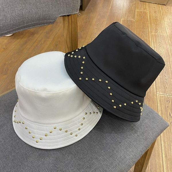 spring and autumn bucket hat street summer panama rivet decoration sunshade fashion ladies sun cap women's casual fisherman hats wide b, Blue;gray
spring and autumn bucket hat street summer panama rivet decoration sunshade fashion ladies sun cap women's casual fisherman hats wide b, Blue;gray