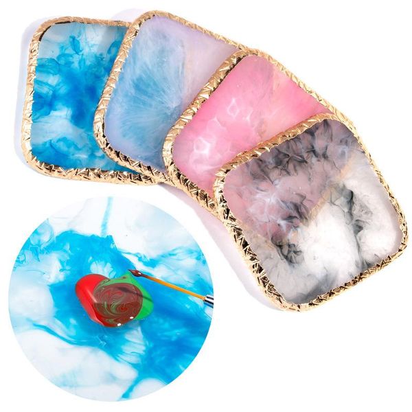 nail art kits by beauty square palette 4-color resin agate slices painting display board
nail art kits by beauty square palette 4-color resin agate slices painting display board
