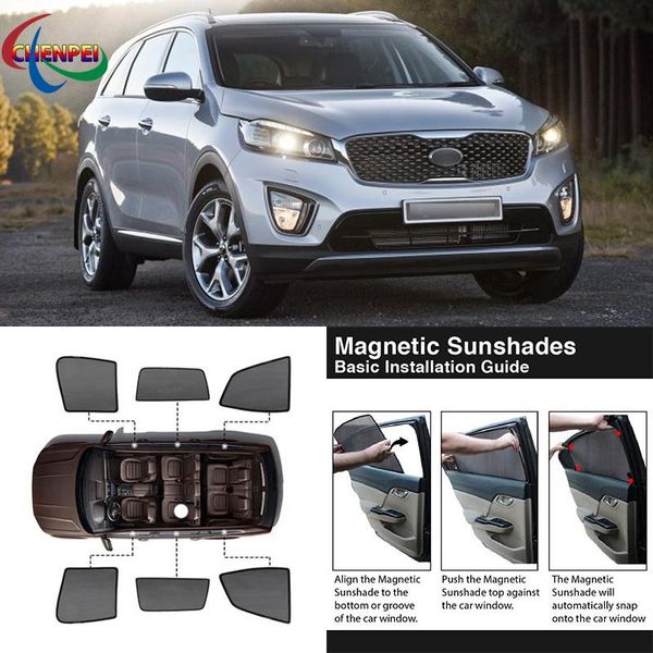car sunshade for kia sorento 2021 full side windows magnetic sun shade uv protection ray blocking mesh visor decoration accessories
car sunshade for kia sorento 2021 full side windows magnetic sun shade uv protection ray blocking mesh visor decoration accessories