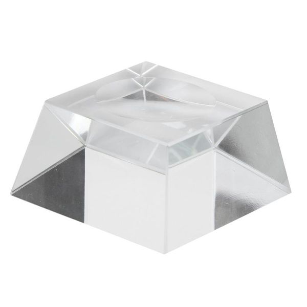 novelty items crystal stand clear educational model holder glass base with camber concave for display
novelty items crystal stand clear educational model holder glass base with camber concave for display