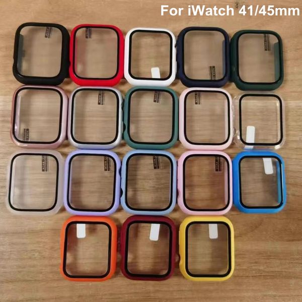 protective hard case with tempered glass film screen protector for apple watch series 5/6/7 smartwatch full cover bumper
protective hard case with tempered glass film screen protector for apple watch series 5/6/7 smartwatch full cover bumper