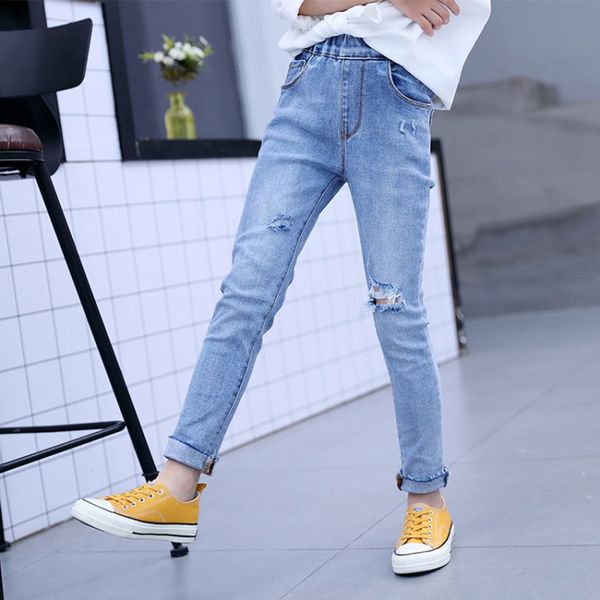 girls jeans fashion hole jeans for girl slim pencil pants kids jeans with tassels autumn novelty for girls 6 8 10 12 14, Blue
girls jeans fashion hole jeans for girl slim pencil pants kids jeans with tassels autumn novelty for girls 6 8 10 12 14, Blue