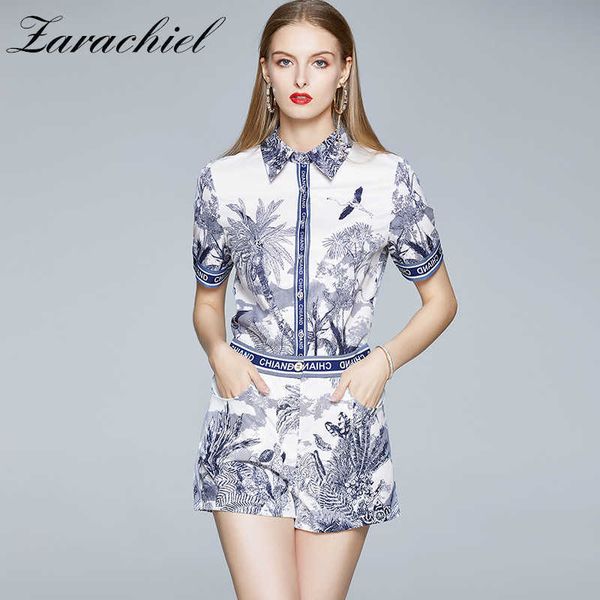 fashion designer print letter suit set women short sleeve shirt + island tree high waist pocket shorts female two-piece suit 201009, White
fashion designer print letter suit set women short sleeve shirt + island tree high waist pocket shorts female two-piece suit 201009, White