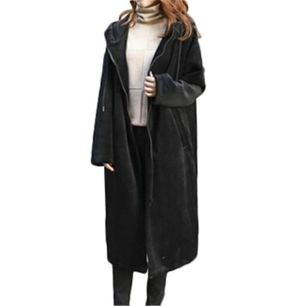 women's trench coats gold velvet 2021 winter women coat big size windbreaker autumn vintage loose female long hooded j965, Tan;black
women's trench coats gold velvet 2021 winter women coat big size windbreaker autumn vintage loose female long hooded j965, Tan;black