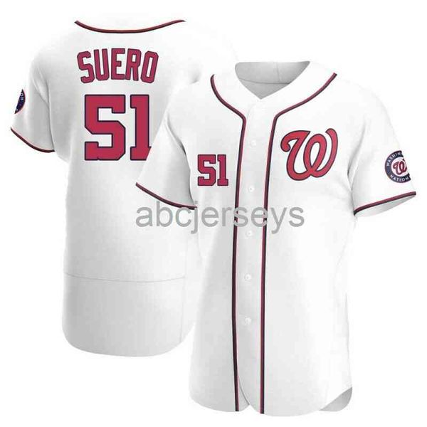 wander suero white ver1 baseball jersey xs-6xl, Black