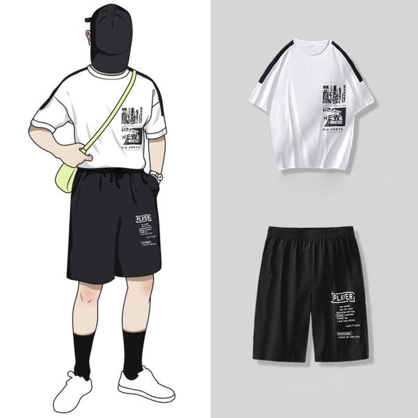 men's tracksuits summer fashion casual men set brand suit jogger tracksuit sportswear short-sleeved t-shirt and shorts male clothing, Gray
men's tracksuits summer fashion casual men set brand suit jogger tracksuit sportswear short-sleeved t-shirt and shorts male clothing, Gray
