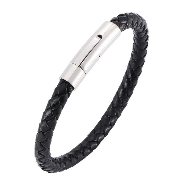 charm bracelets bracelet for mem leather simple black stainless steel button classic ol style accessories man's sports bangle, Golden;silver
charm bracelets bracelet for mem leather simple black stainless steel button classic ol style accessories man's sports bangle, Golden;silver