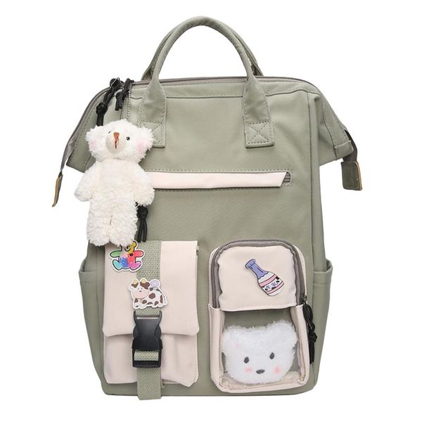 school bags girls cute kawaii college fashion large capacity travel casual students with plush pendant gift backpack shoulder bookbag
school bags girls cute kawaii college fashion large capacity travel casual students with plush pendant gift backpack shoulder bookbag