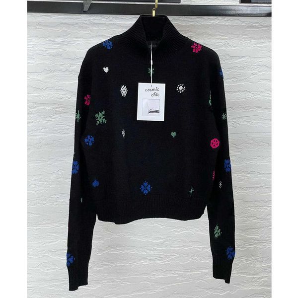 women's sweaters winter women high end genuine cashmere pullover long sleeve mock neck kawaii sweater retro jacquard logo warm j, White;black
women's sweaters winter women high end genuine cashmere pullover long sleeve mock neck kawaii sweater retro jacquard logo warm j, White;black