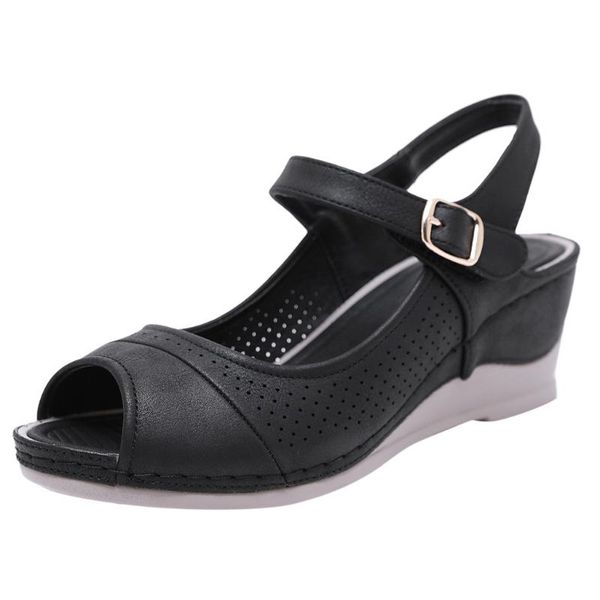 dress shoes sagace big size platform wedges sandals women casual wear-resistant summer for lady comfortable mujer, Black
dress shoes sagace big size platform wedges sandals women casual wear-resistant summer for lady comfortable mujer, Black