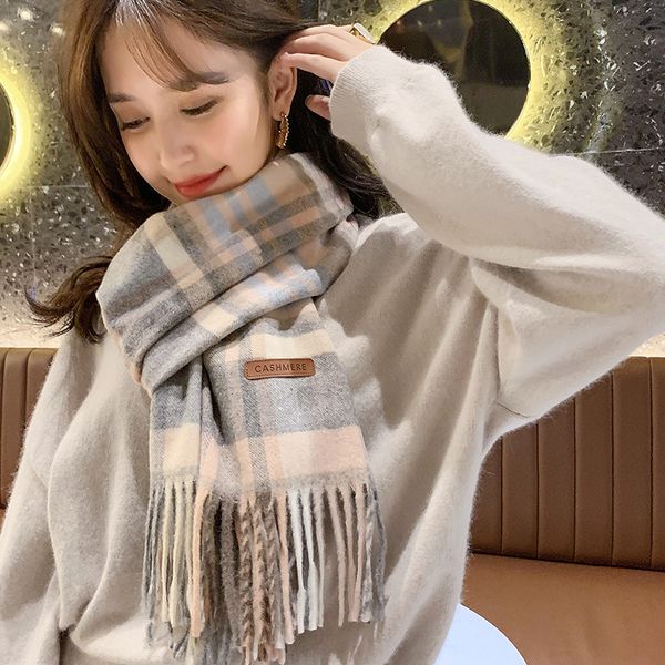 autumn and winter new womens scarf wool narrow row plaid knitted warm scarf thickened scarf wholesale, Blue;gray
autumn and winter new womens scarf wool narrow row plaid knitted warm scarf thickened scarf wholesale, Blue;gray