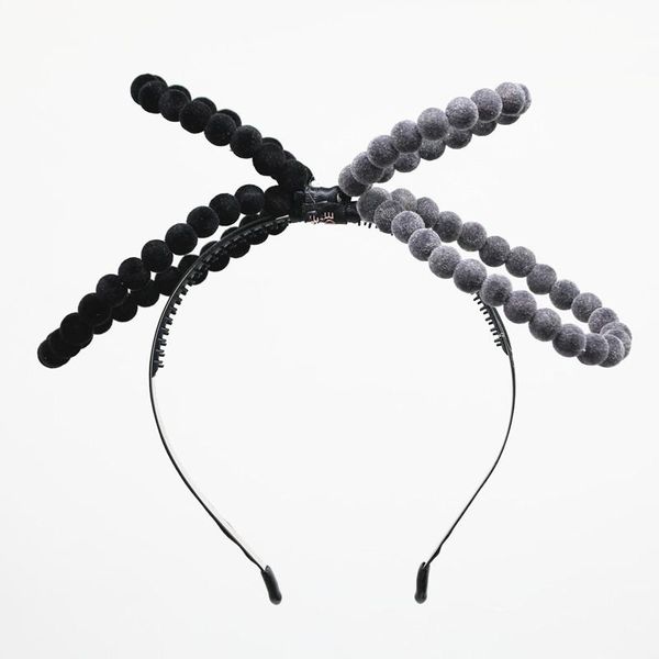 fashion rich velvet beads large bow hairband children hair accessories metal band with teeth, Slivery;white
fashion rich velvet beads large bow hairband children hair accessories metal band with teeth, Slivery;white