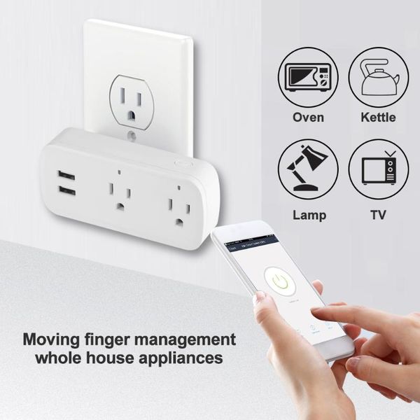 upgraded wifi bluetooth connected smart socket used with alexa google home plug two sockets voice control power plugs
upgraded wifi bluetooth connected smart socket used with alexa google home plug two sockets voice control power plugs