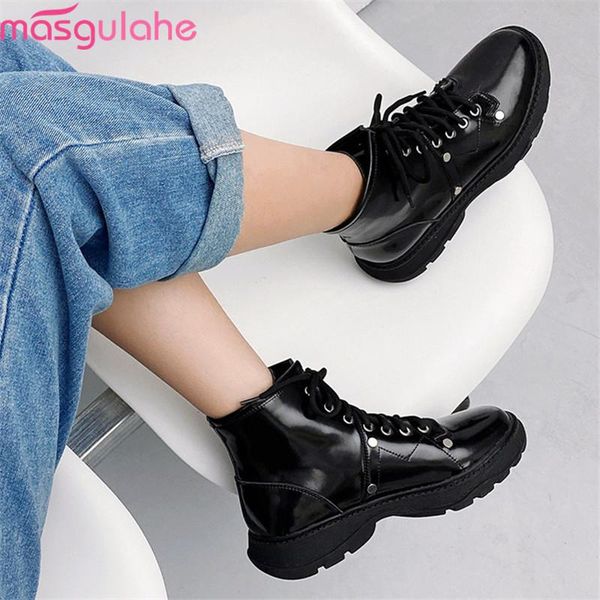 boots masgulahe 2021 arrival autumn winter genuine leather black white color ankle for woman fashion casual shoes
boots masgulahe 2021 arrival autumn winter genuine leather black white color ankle for woman fashion casual shoes
