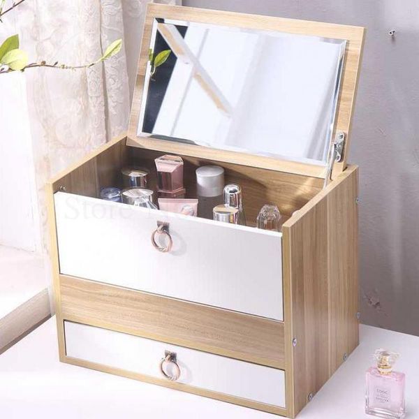 bathroom storage & organization large wooden cosmetics receipt box deskwith mirror drawer type shelf dressing table household
bathroom storage & organization large wooden cosmetics receipt box deskwith mirror drawer type shelf dressing table household